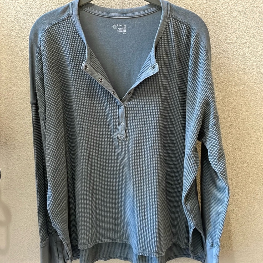 Aerie Offline Long sleeve Henley